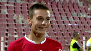 14-годишният Антов титуляр за ЦСКА