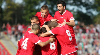 ЦСКА се забавлява! Заби шест гола на Велбъжд