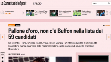 Италия изригна: Срам за Блатер, Буфон го няма за &quot;Златната топка&quot;