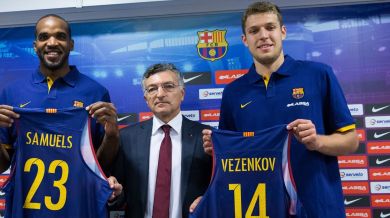 Треньорът на Барселона похвали Везенков 