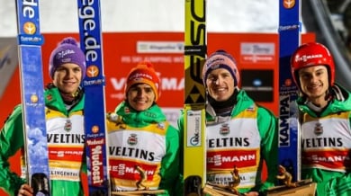 Германия спечели отборната надпревара по ски-скок