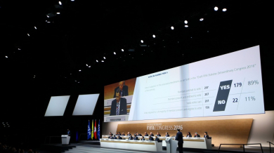 Членовете на ФИФА приеха реформирането на централата