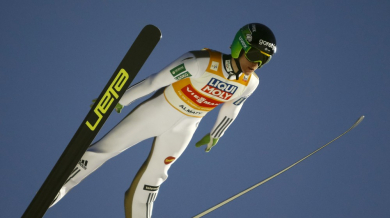 Словенец с първа Световната купа в ски-скоковете