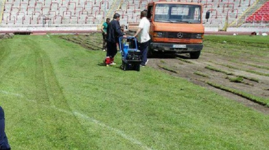 ЦСКА прати тревата при бивш шеф