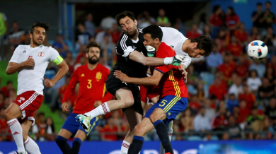 Грузия шокира Испания в навечерието на Евро 2016 (ВИДЕО)