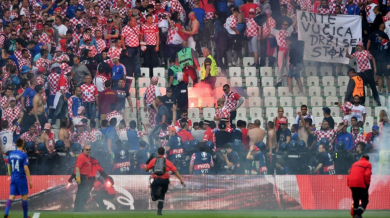 УЕФА може да изхвърли Хърватия от Евро 2016 условно