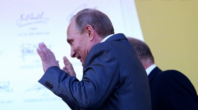 Путин не гледал Русия - Уелс, бил на работа