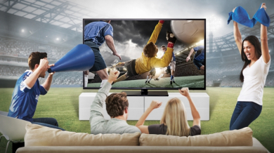 Всеки пети европеец гледа 468 часа футбол годишно по телевизора