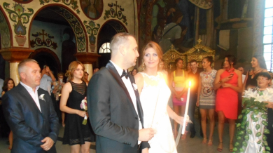 Сватба в Марица, треньорът се ожени за своя волейболистка