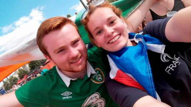 Зов за помощ! Влюбена французойка търси ирландец на Евро 2016   