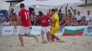 Ударихме Румъния на плажен футбол (СНИМКИ)