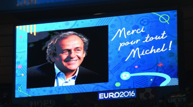 Организаторите на Евро 2016 благодариха на Платини