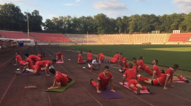 Истинският ЦСКА тренира на "Армията"