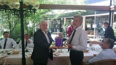 Левски даде официален обяд на Марибор