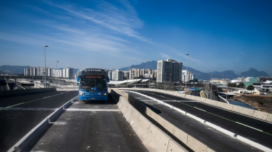 Автобус контузи трима журналисти на Олимпиадата