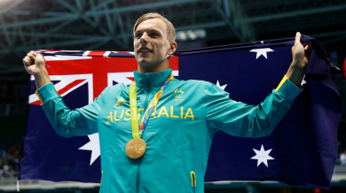Австралиец шампион на 100 метра свободен стил след уникално плуване
