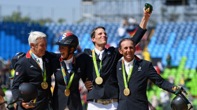 Франция с отборна титла в конния спорт на Игрите