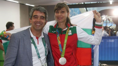 Плевнелиев: Едно прекрасно момиче постигна голям успех за България