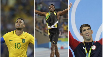 Неймар най-обсъждан, а Фелпс най-споменаван от Рио 2016