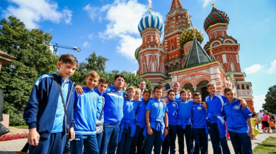 Талантите на Левски пристигнаха в Москва (СНИМКИ)