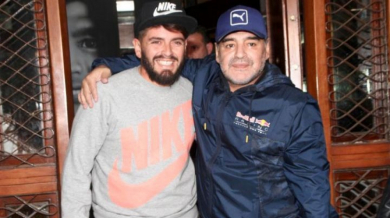 Уникално! Марадона срещна сина си след 29 години (СНИМКИ)  