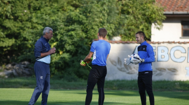 Левски тренира без Йоргачевич и Чворович