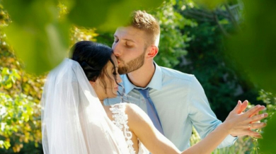 Нападател на Верея се ожени за баскетболистка