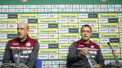 Хубчев: Играчите са повикани от Петев, добавих само Георги Костадинов