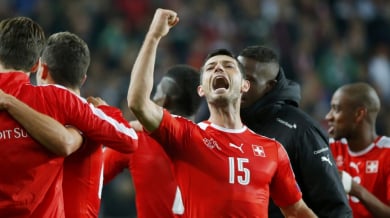 Швейцария оглави Група "В" след драма срещу Унгария (ВИДЕО)