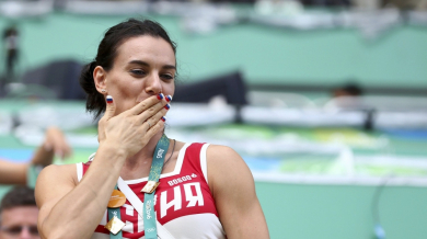 Исинбаева кандидат за шеф на руската лека атлетика