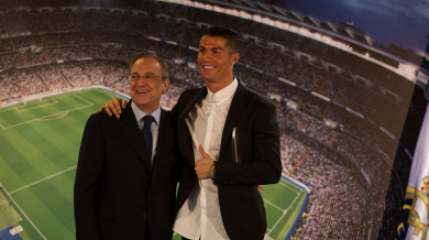 Перес към Роналдо: Ти си жива легенда на Реал (Мадрид)