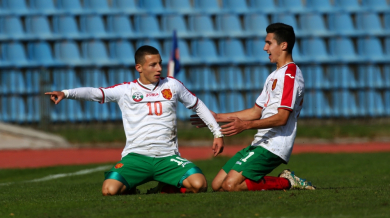 Националите тренираха в Сливен преди мача с Дания
