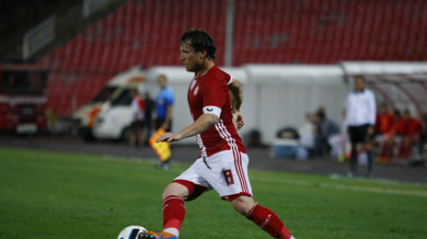 Галчев в групата на ЦСКА срещу Верея