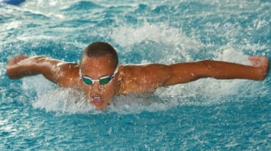 Антъни Иванов отпадна в сериите на 50 метра бътерфлай на Световното