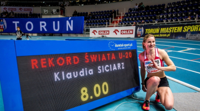 Нов световен рекорд на 60 метра с препятствия за девойки