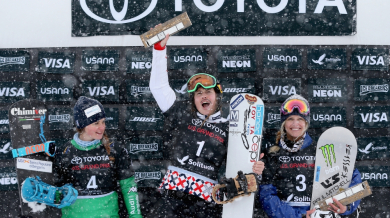 Олимпийска шампионка в сноуборда обясни защо кара с... мустаци