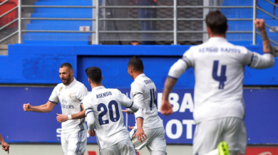 Реал изпревари поне за кратко Барса след убедителна победа в Ейбар (ВИДЕО)