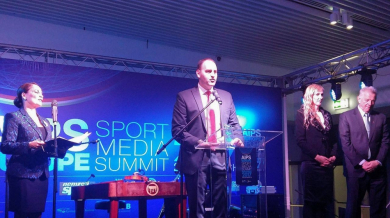 Петър Стойчев на „Вечер на шампионите“ със спортни журналисти от Европа