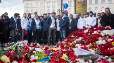 Футболистите на Зенит срещу страха в Санкт Петербург (ВИДЕО)   