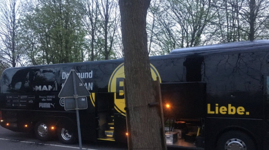 Вижте къде и как е пострадал автобусът на Дортмунд (СНИМКИ)