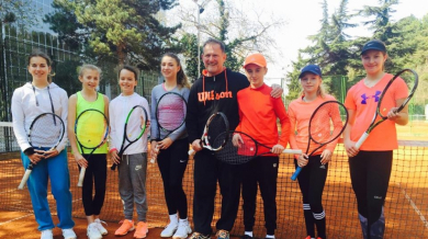 Германски тенисисти тренират в Албена