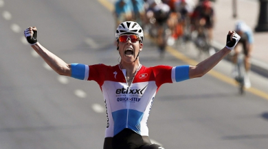Колоездач от Люксембург с исторически успех в Джирото