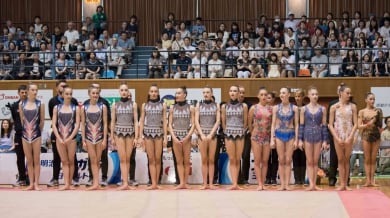 Красиво шоу на българските гимнастички! Хиляди японци станаха на крака (СНИМКИ)