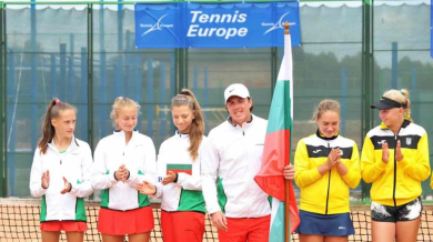Националките по тенис до 14 г. в Топ 6 на Европейската купа