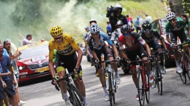 Крис Фруум сдаде лидерството на "Тур дьо Франс"