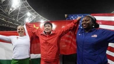 Китайка спечели златото в тласкането на гюле