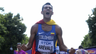 Колумбиец със златен медал от световното в Лондон