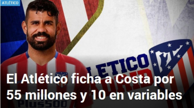 Диего Коста минава прегледи в Атлетико, чака трансфер 