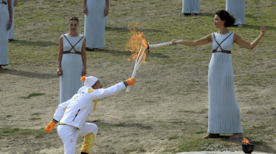 Олимпийският огън е запален! 