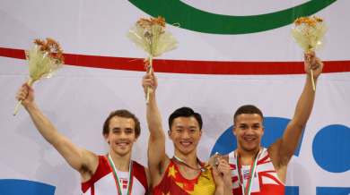 Китай обра половината златни медали на Световното по батут в София